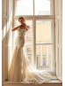 Luxurious Beaded Sequined Lace Fashion Wedding Dress